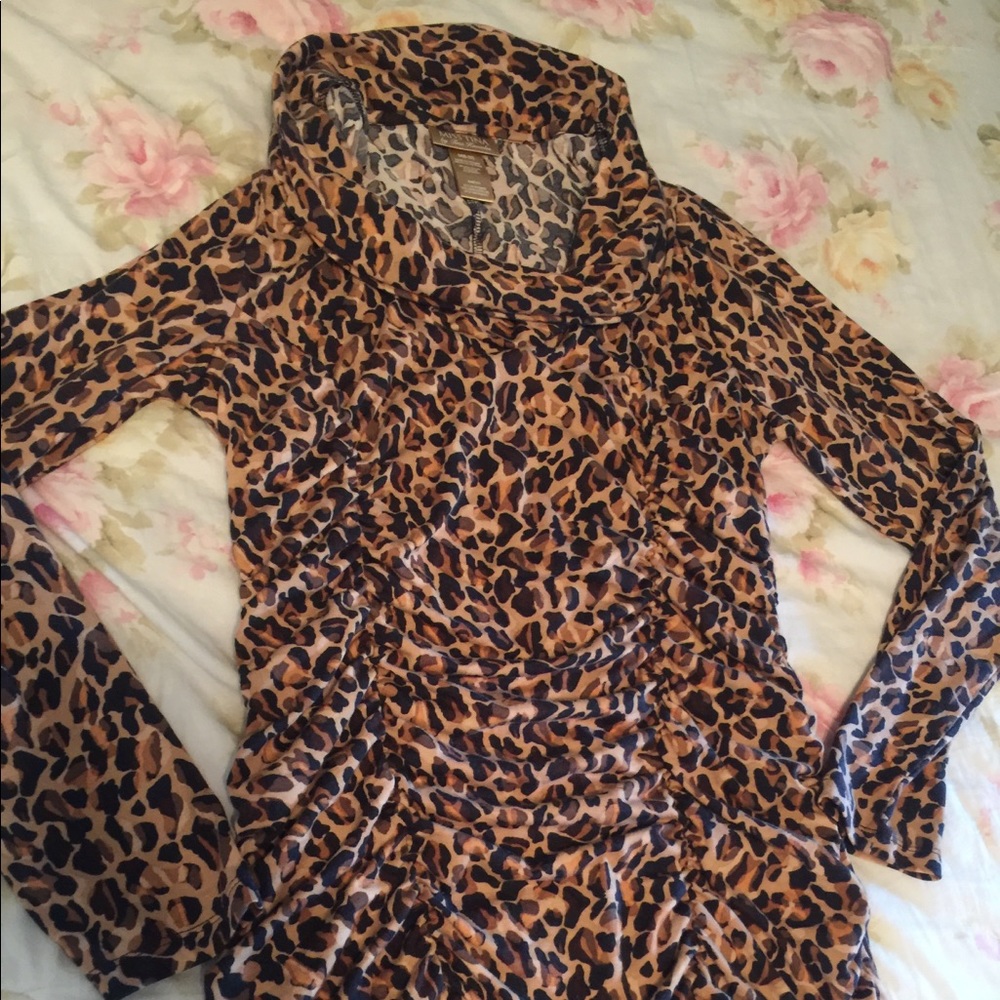 Leopard, animal print sweater